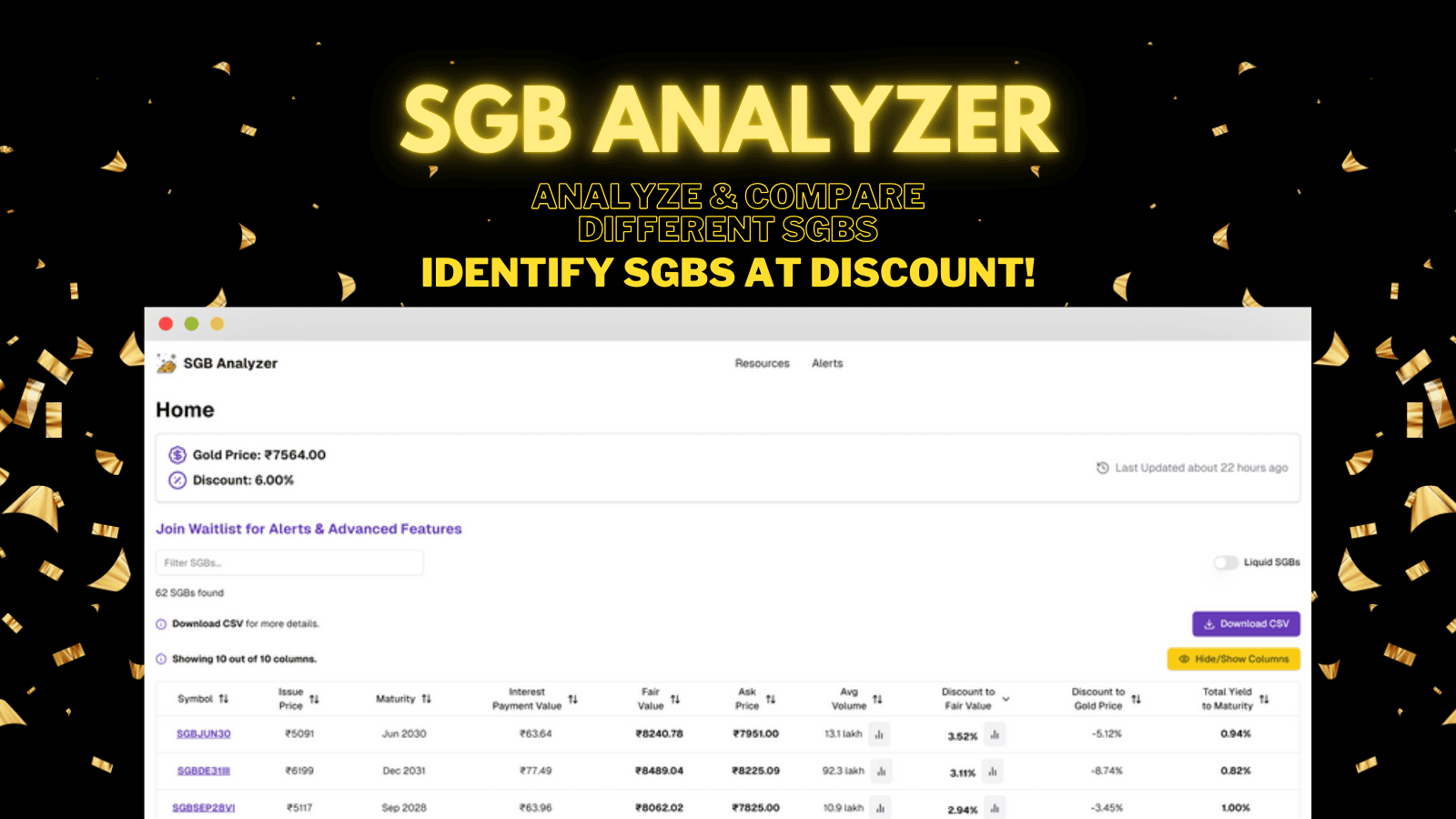 SGB Analyzer: From Calculator to Analysis Platform